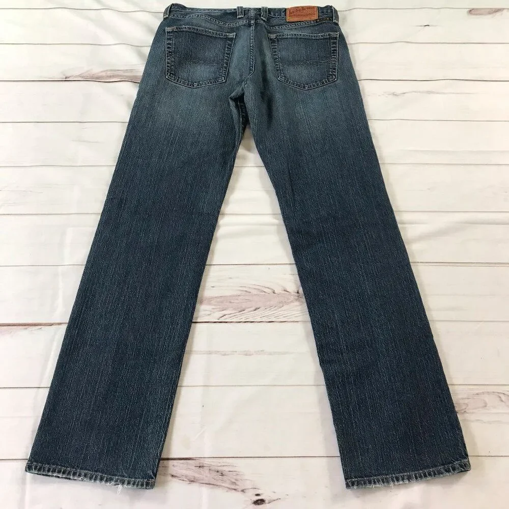 Lucky Brand Gene Montesano Men Size 31 Long Inseam Straight Leg Jeans